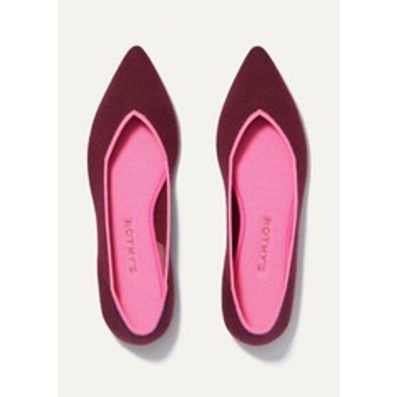 Rothy´s The Point Ballet Flat Slip-On Merino Wool...